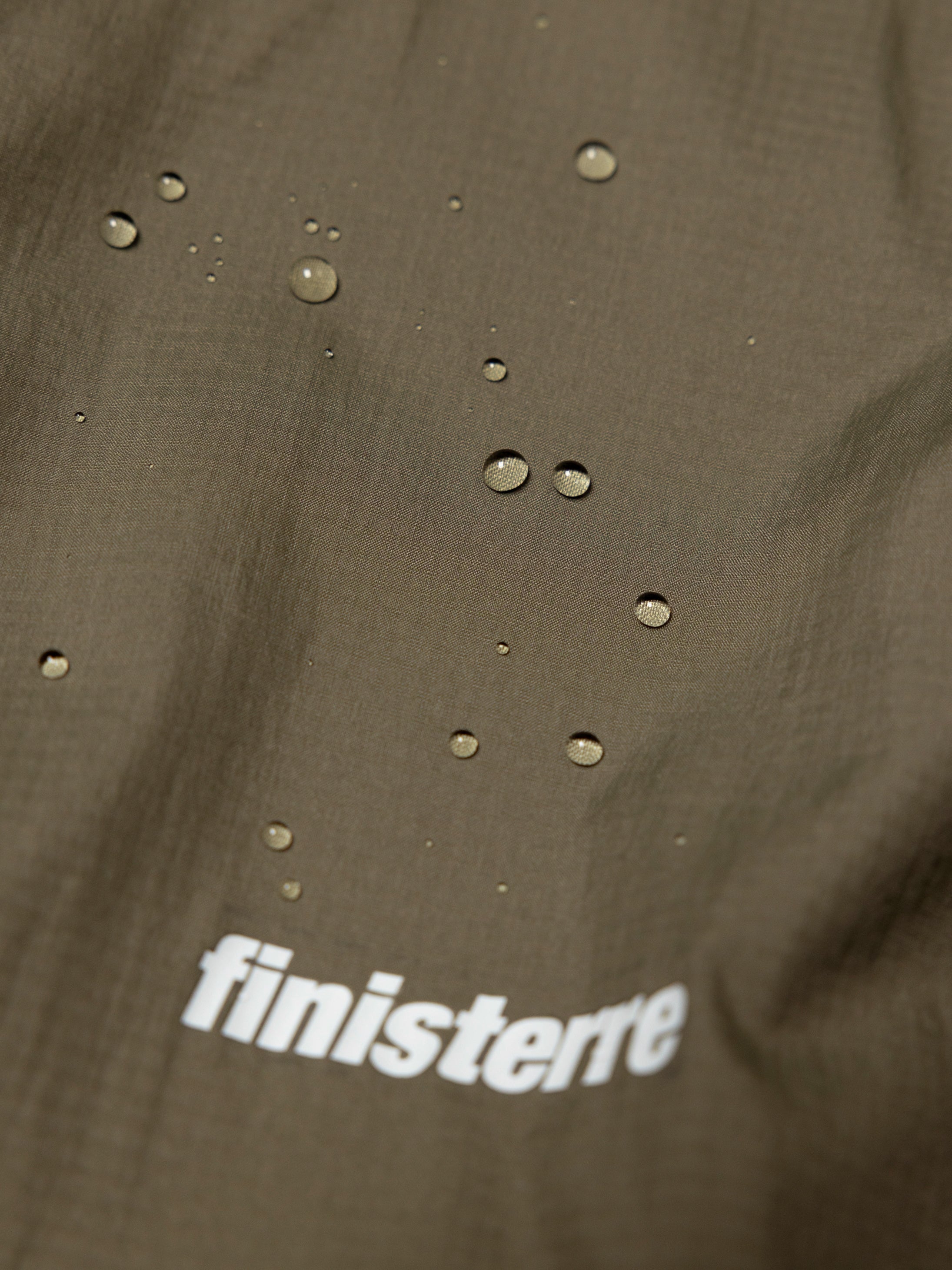 Men Recycled Windcheater Jacket in Olive - Forecast