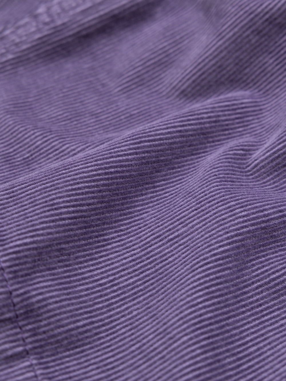 Men Organic Cotton Cord Shirt in Purple - Jetty