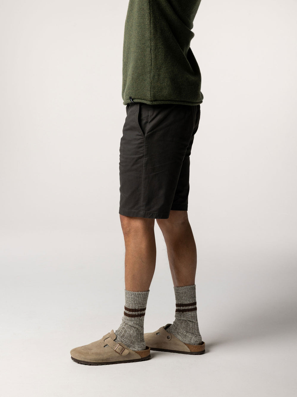 Men Organic Cotton Short in Raven - Rincon