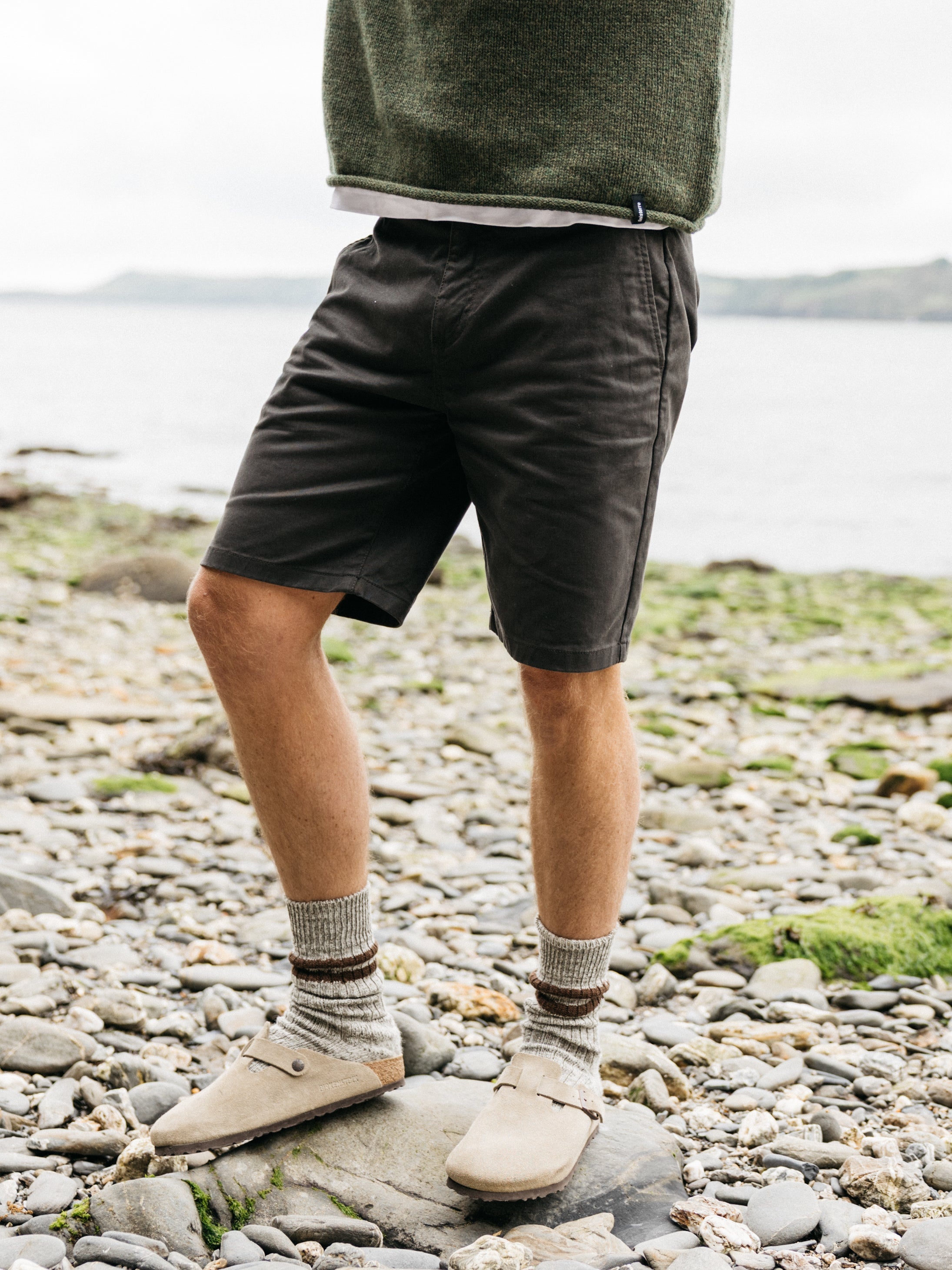 Men Organic Cotton Short in Raven - Rincon
