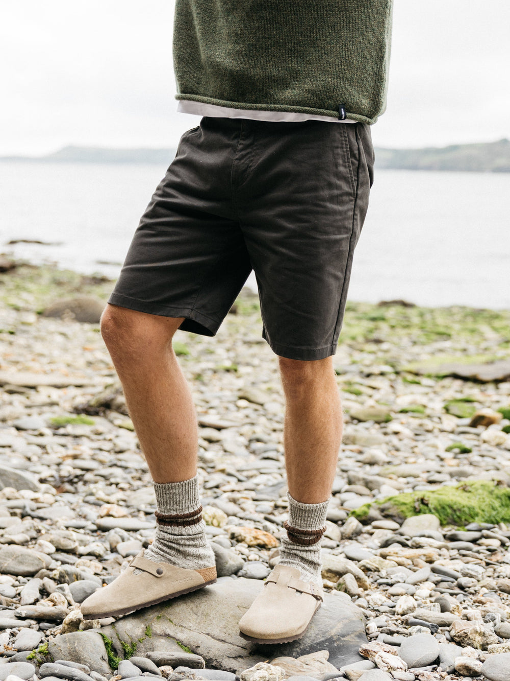 Men Organic Cotton Short in Raven - Rincon