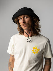 Men/Women Recycled Bucket Hat in Black - Wander