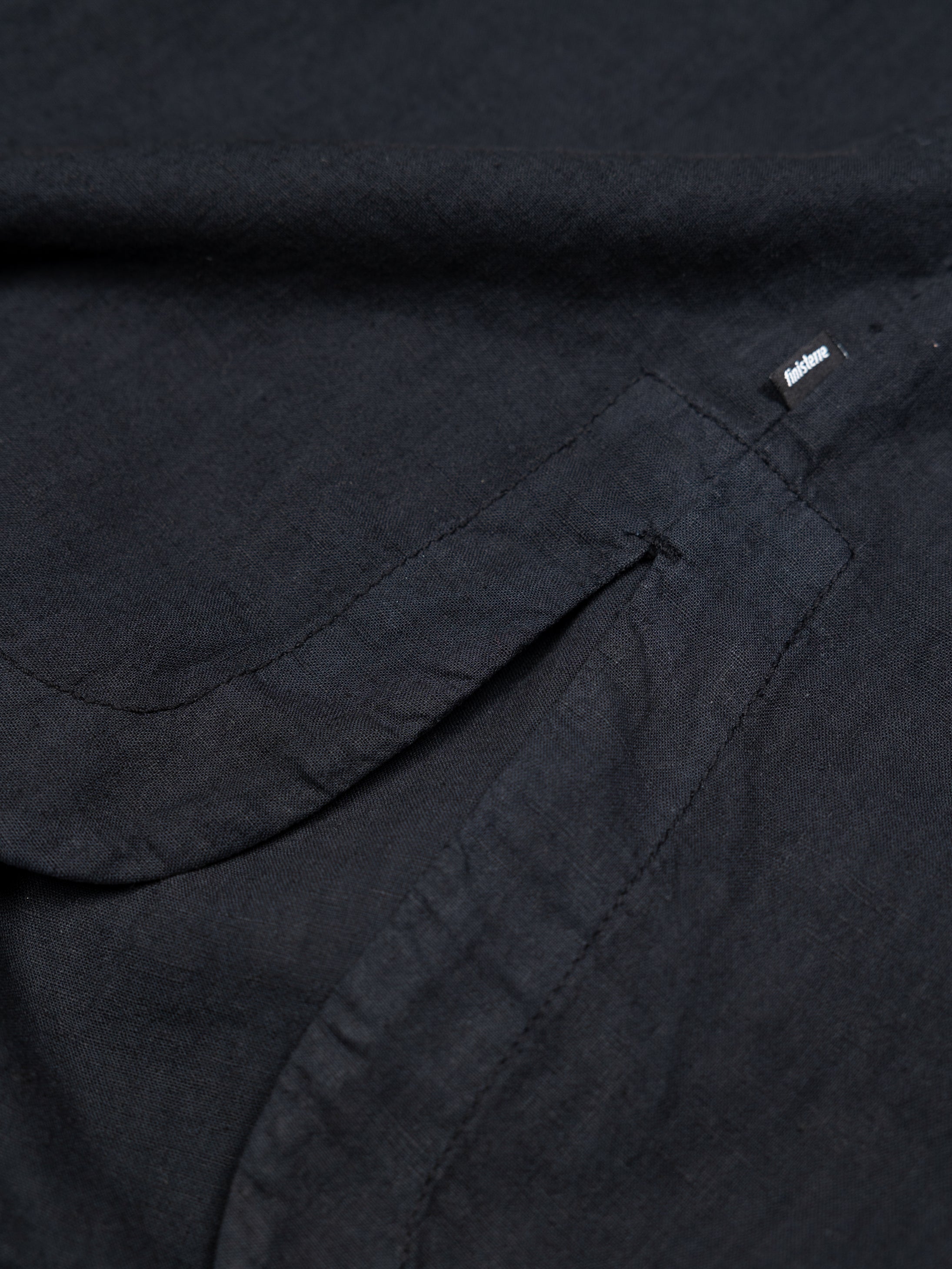 Women Hemp Top in Black - Morva