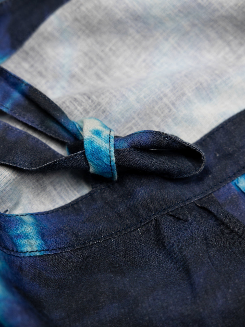 Women Linen Cami Top in Shibori - Morva