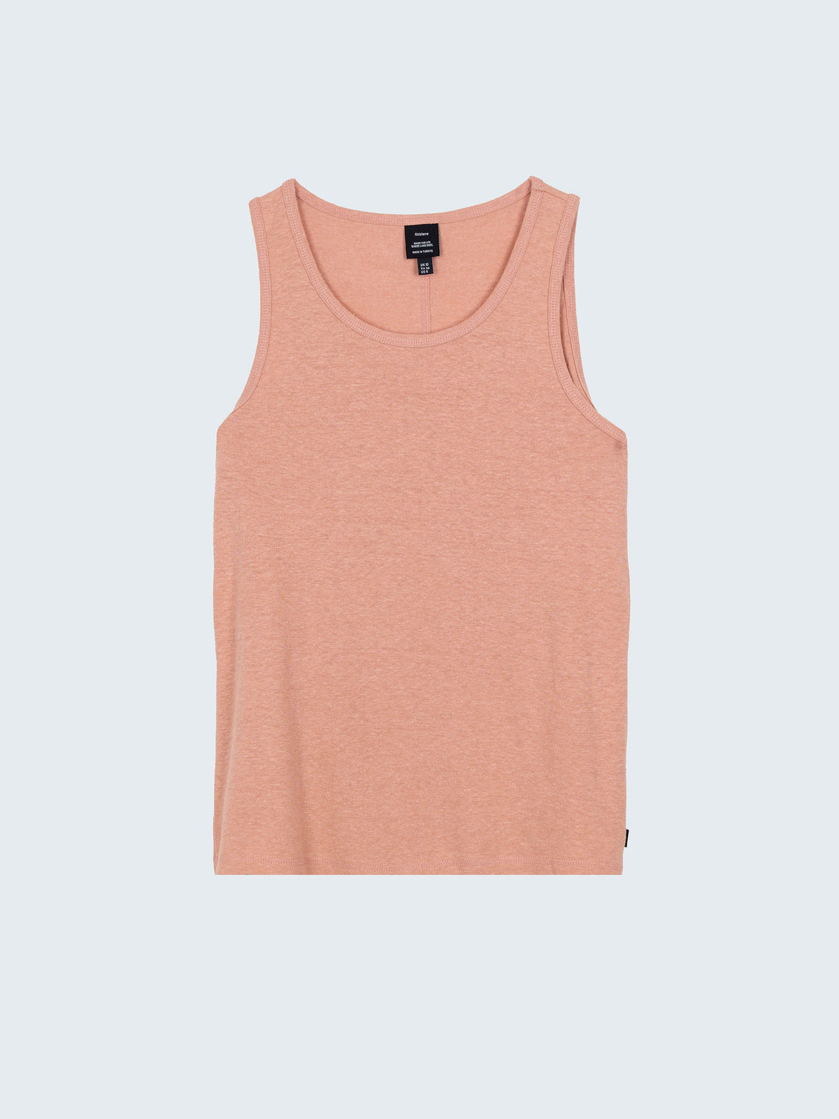 Women Hemp Vest in Clay - Riviera