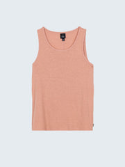 Women Hemp Vest in Clay - Riviera