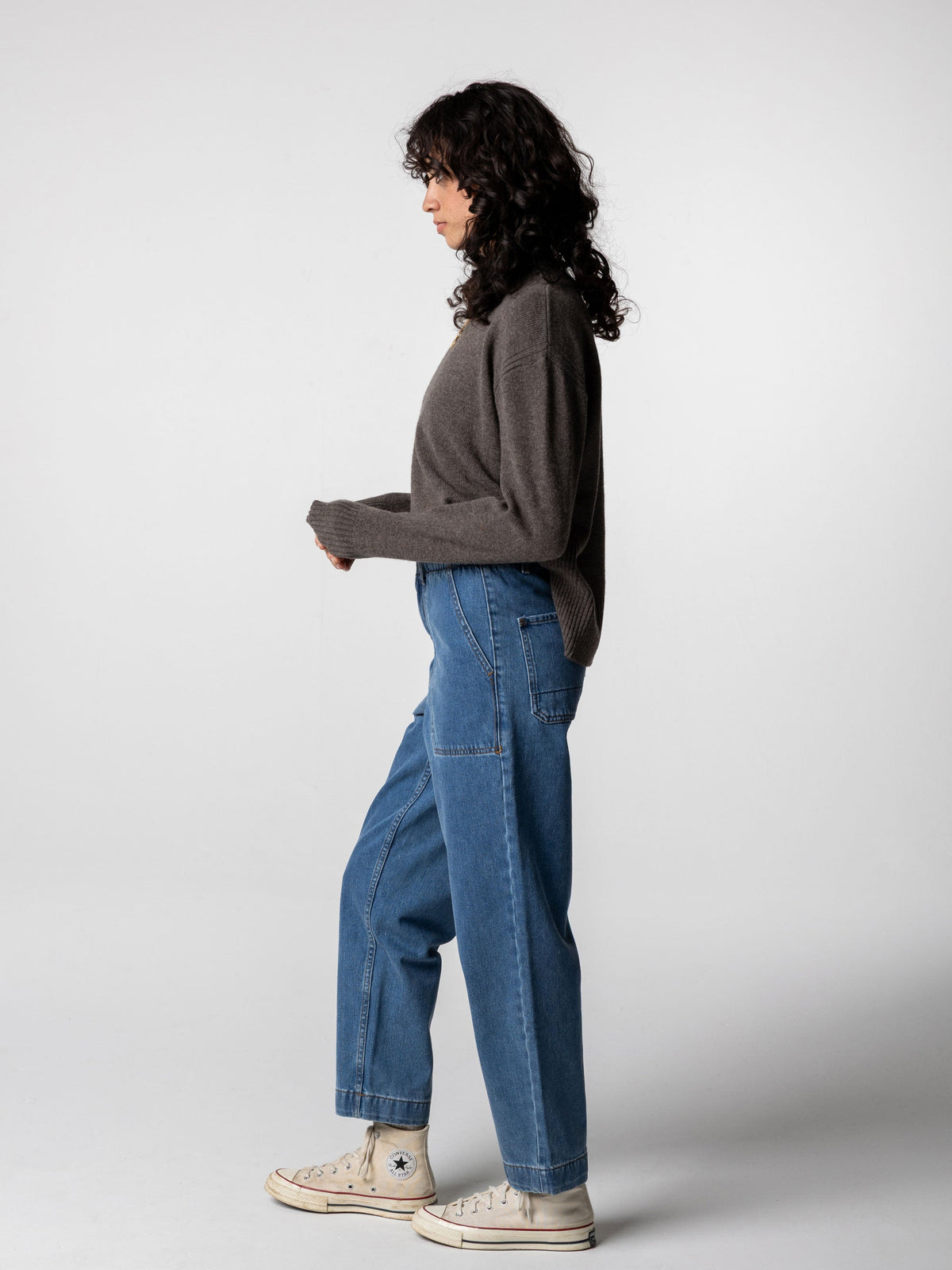 Women Yarrel Jean in Washed Indigo