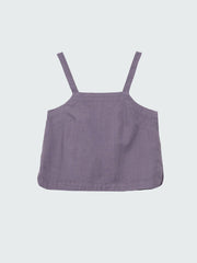 Women Hemp Cami Top in Purple - Morva