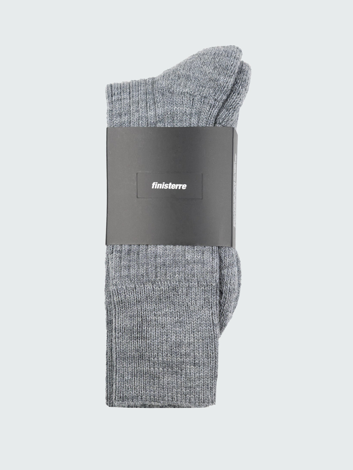Men/Women Ribbed Sock in Grey