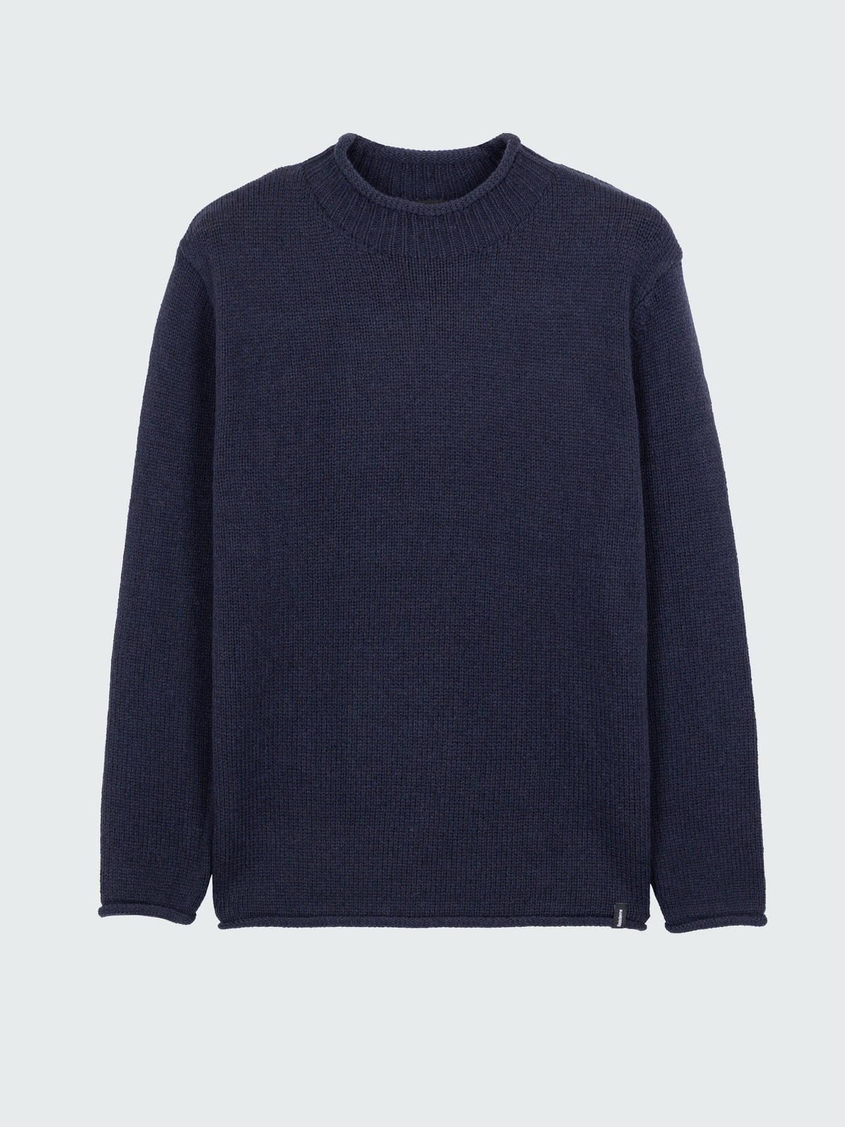 Men Wool Taran Jumper in Navy