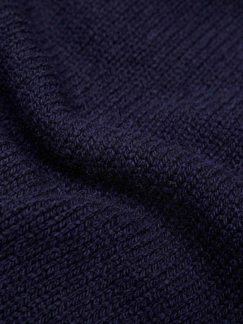 Men Wool Taran Jumper in Navy