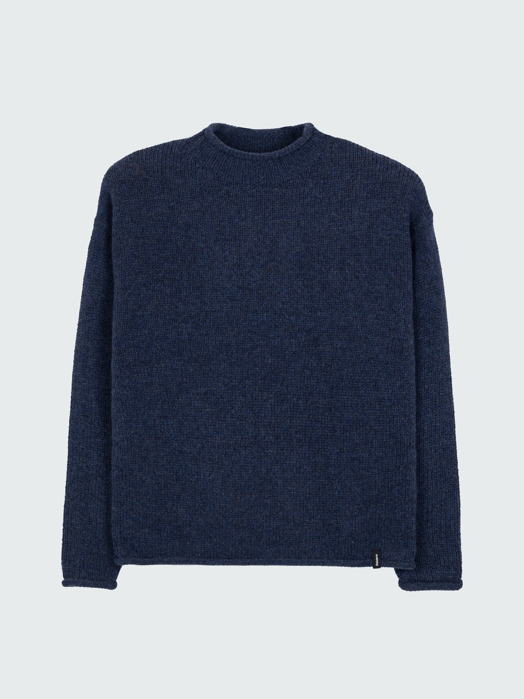 Women Wool Blend Jumper in Deep Blue - Taran