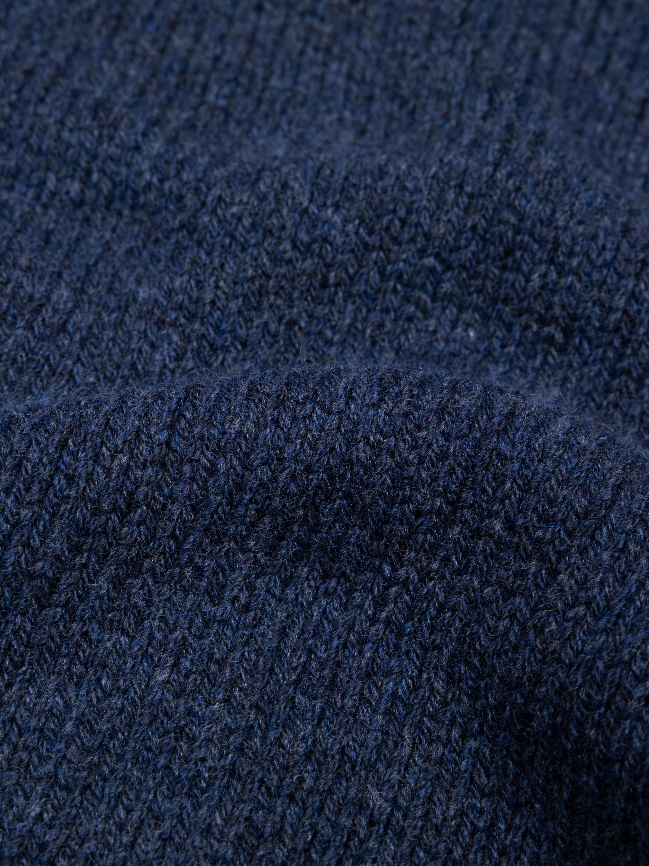 Women Wool Blend Jumper in Deep Blue - Taran