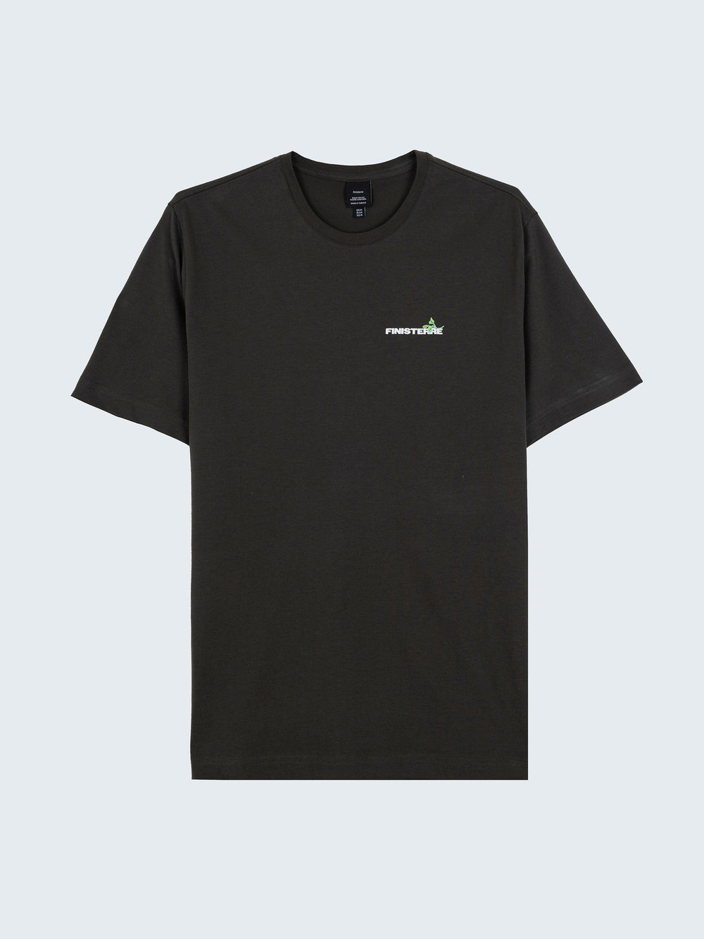 Men Organic Cotton T-Shirt in Raven - Fruits De Mer
