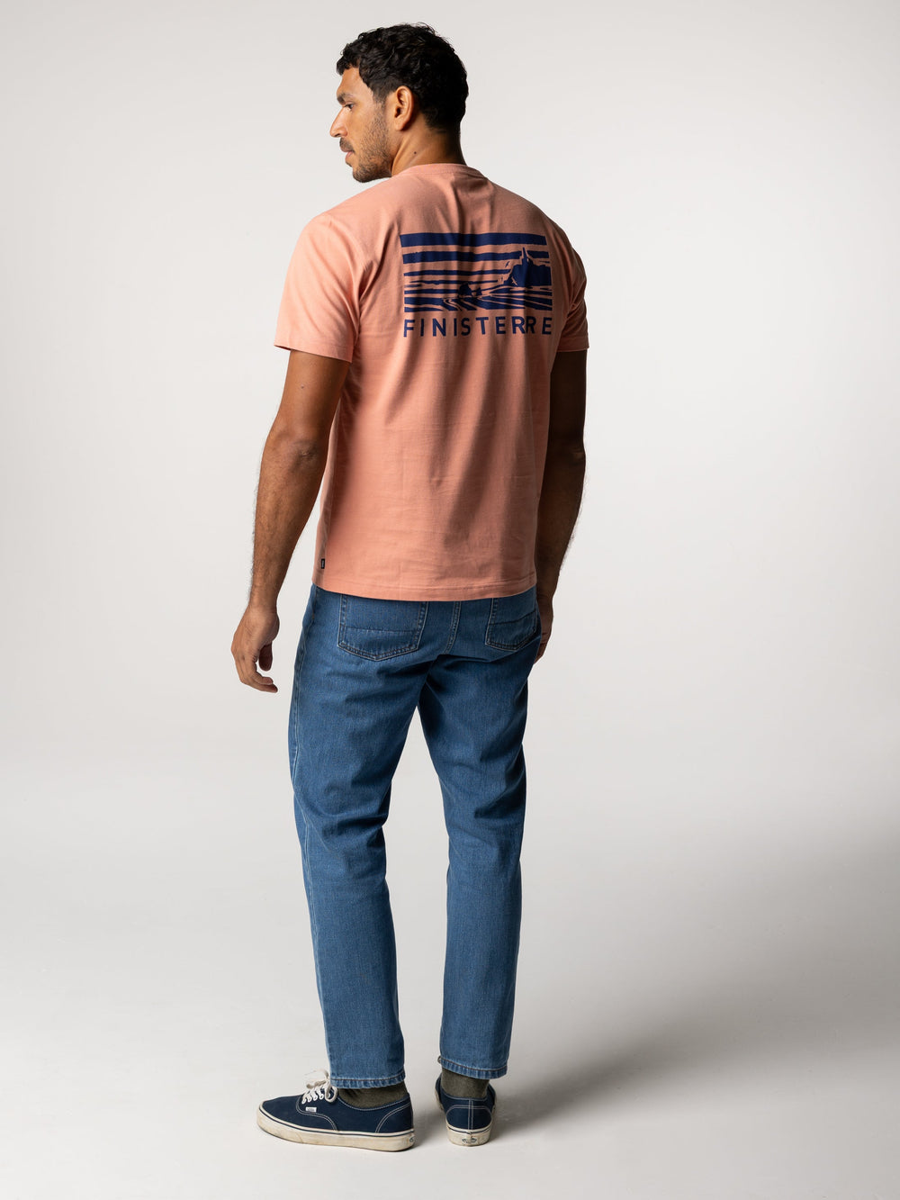 Men Cape T-Shirt in Pink