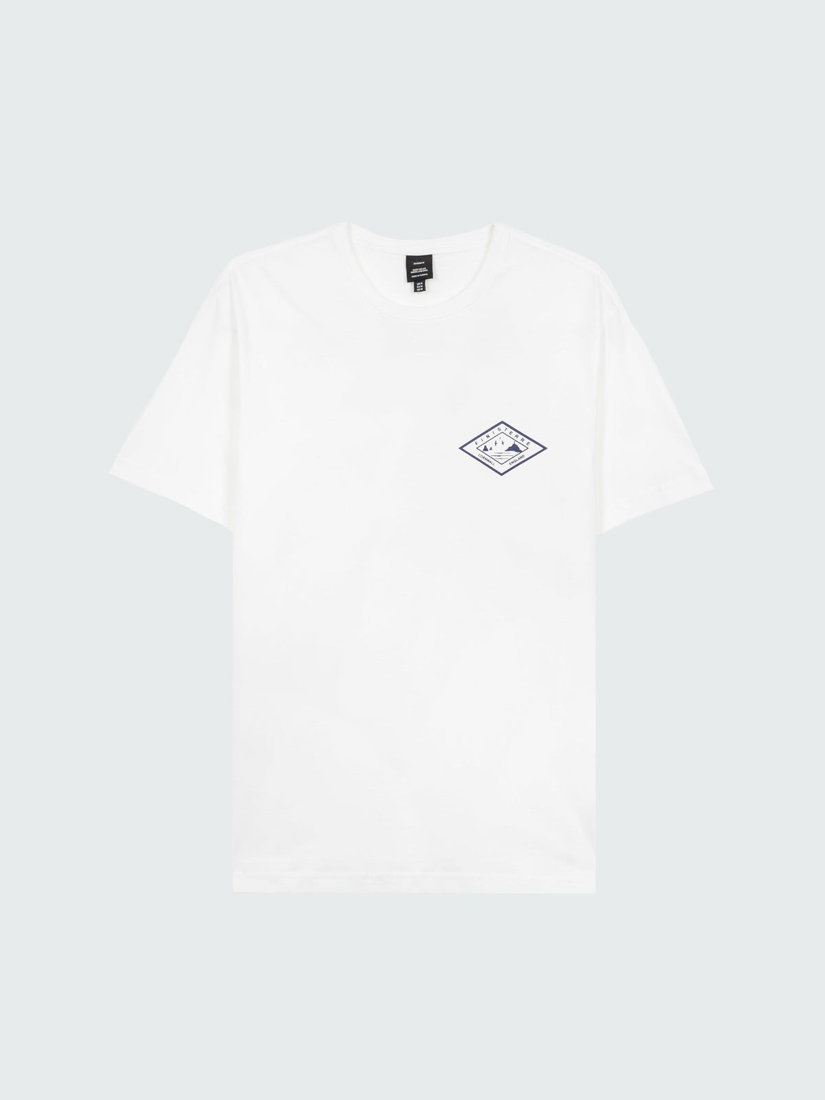 Men Diamond Logo Tee in White