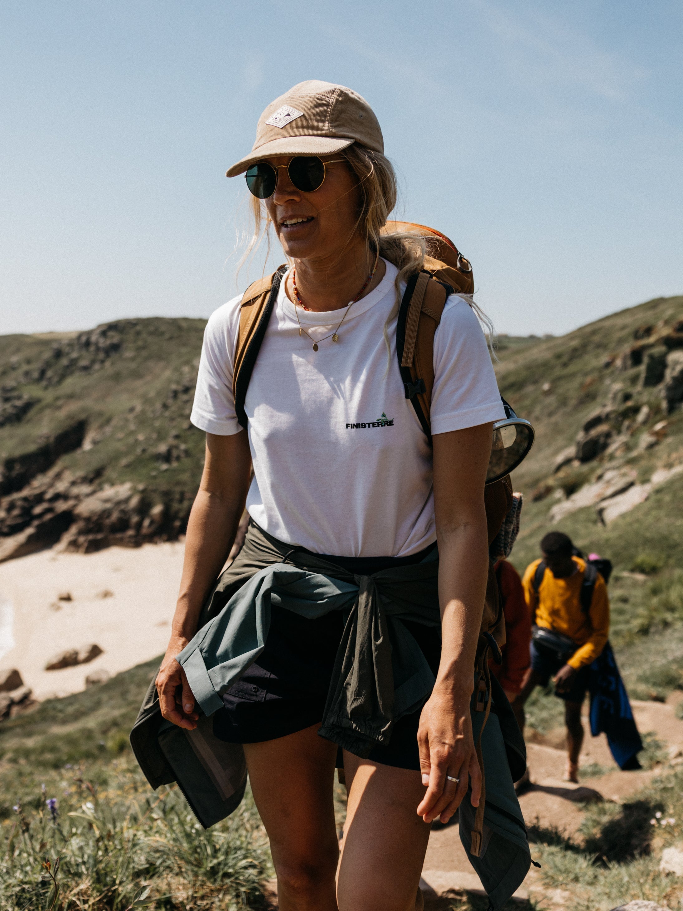 Women Organic Cotton T-Shirt in White - Fruits De Mer