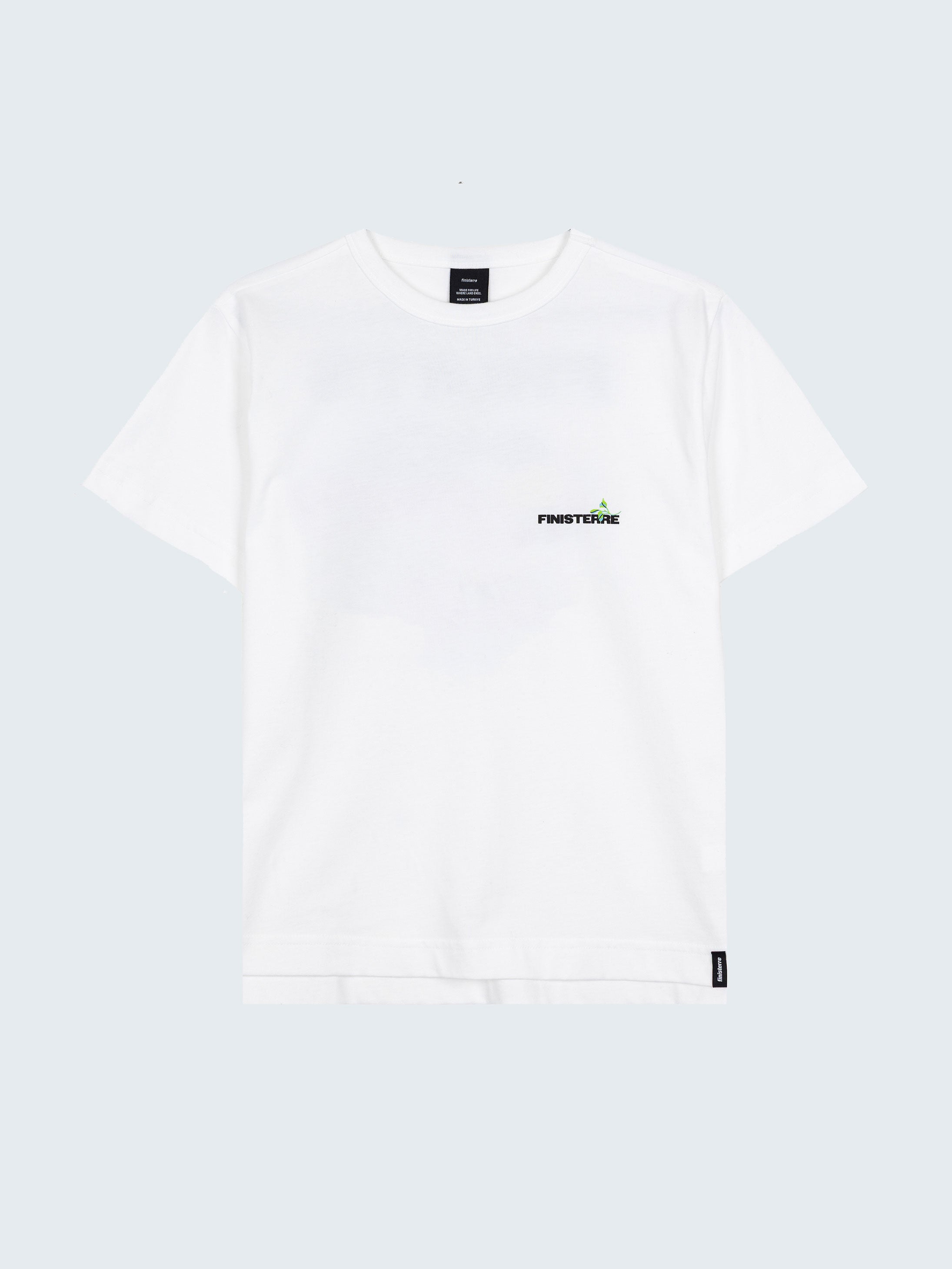 Women Organic Cotton T-Shirt in White - Fruits De Mer
