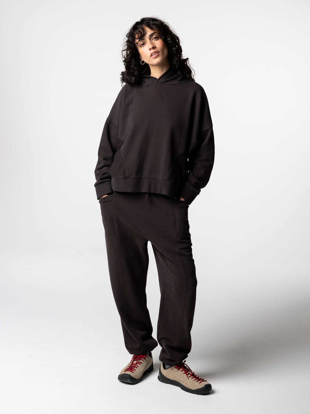 Women Awen Hoodie in Burnt Umber