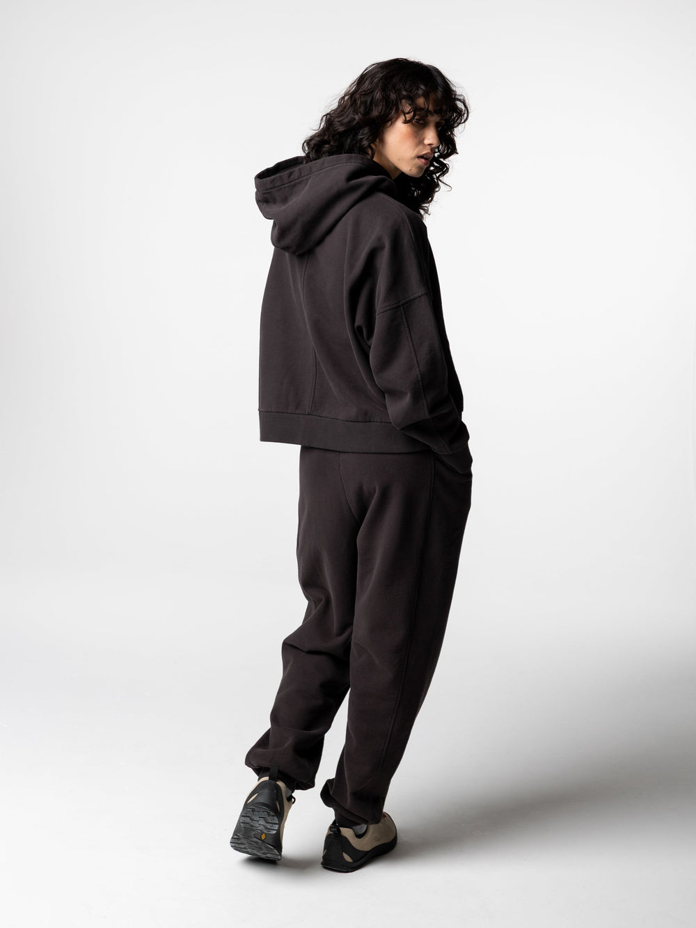 Women Awen Hoodie in Burnt Umber