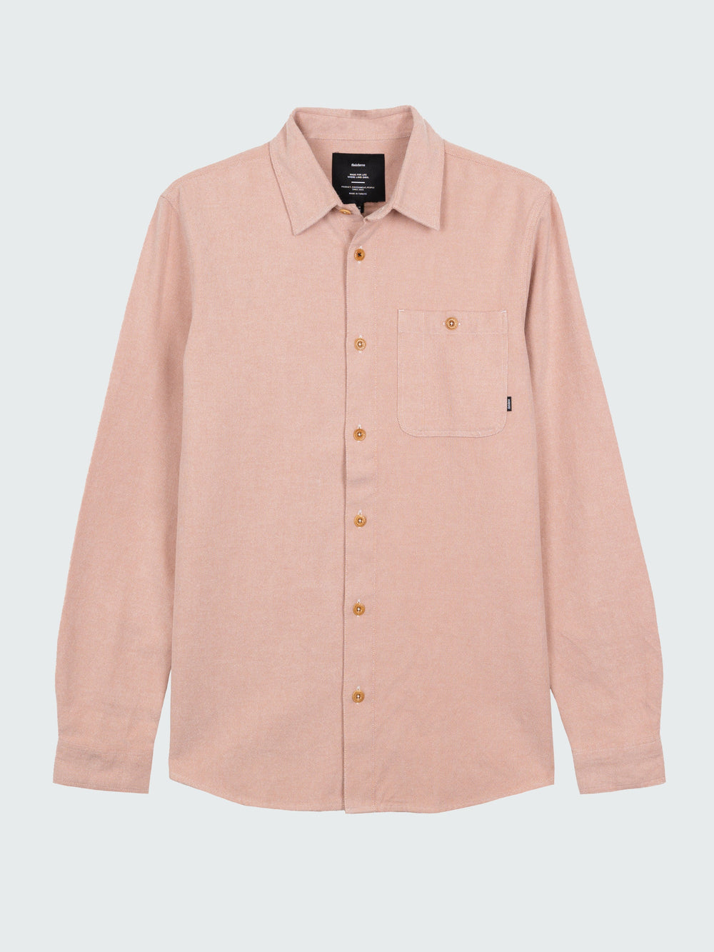 Men Organic Cotton Shirt in Pink - Gylly