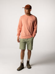 Men Organic Cotton Shorts in Bayleaf - Rincon