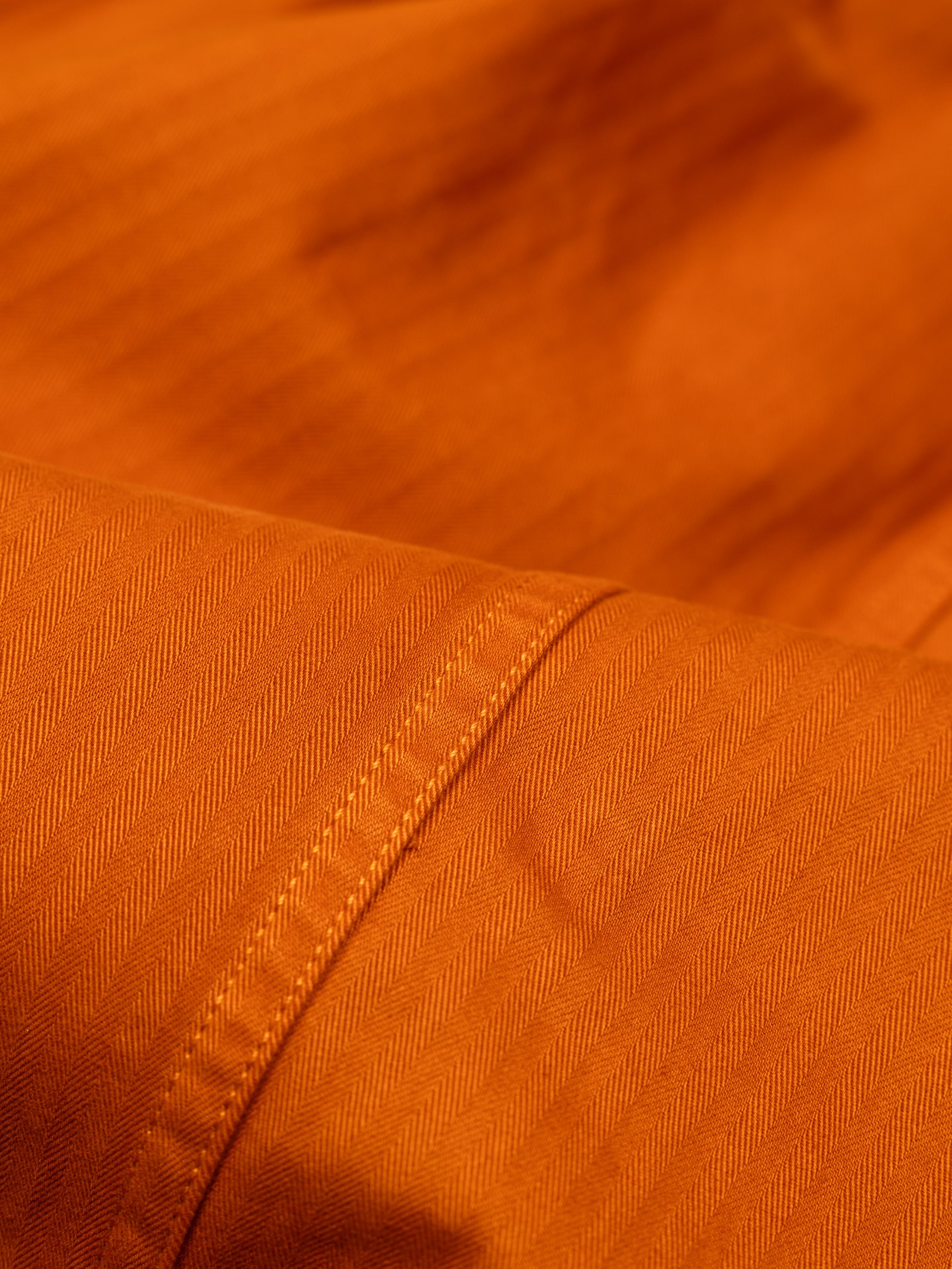 Women Organic Cotton Barrel Trouser in Copper - Croft