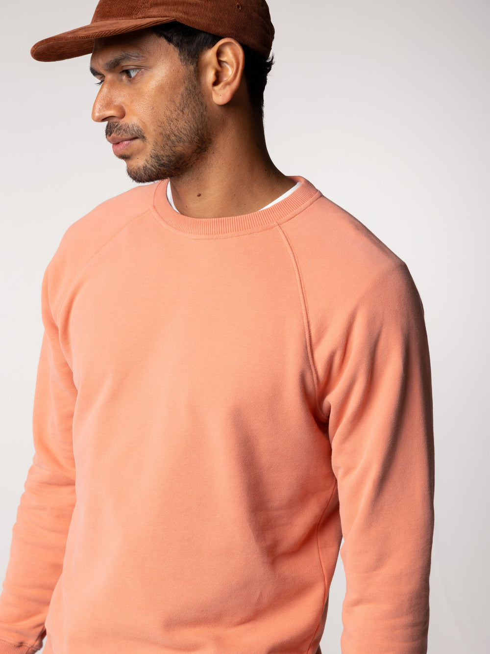 Men Organic Cotton Sweatshirt Pink - Coho