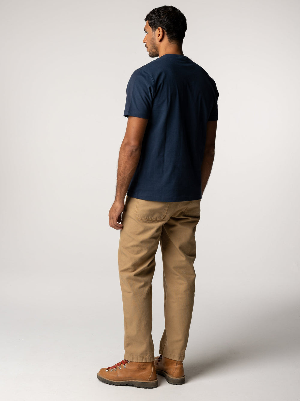 Men Organic Cotton Basset Utility Trouser in Flint