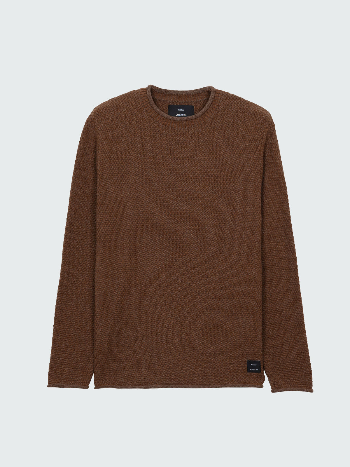 Men Wool Jumper in Brown - Barents