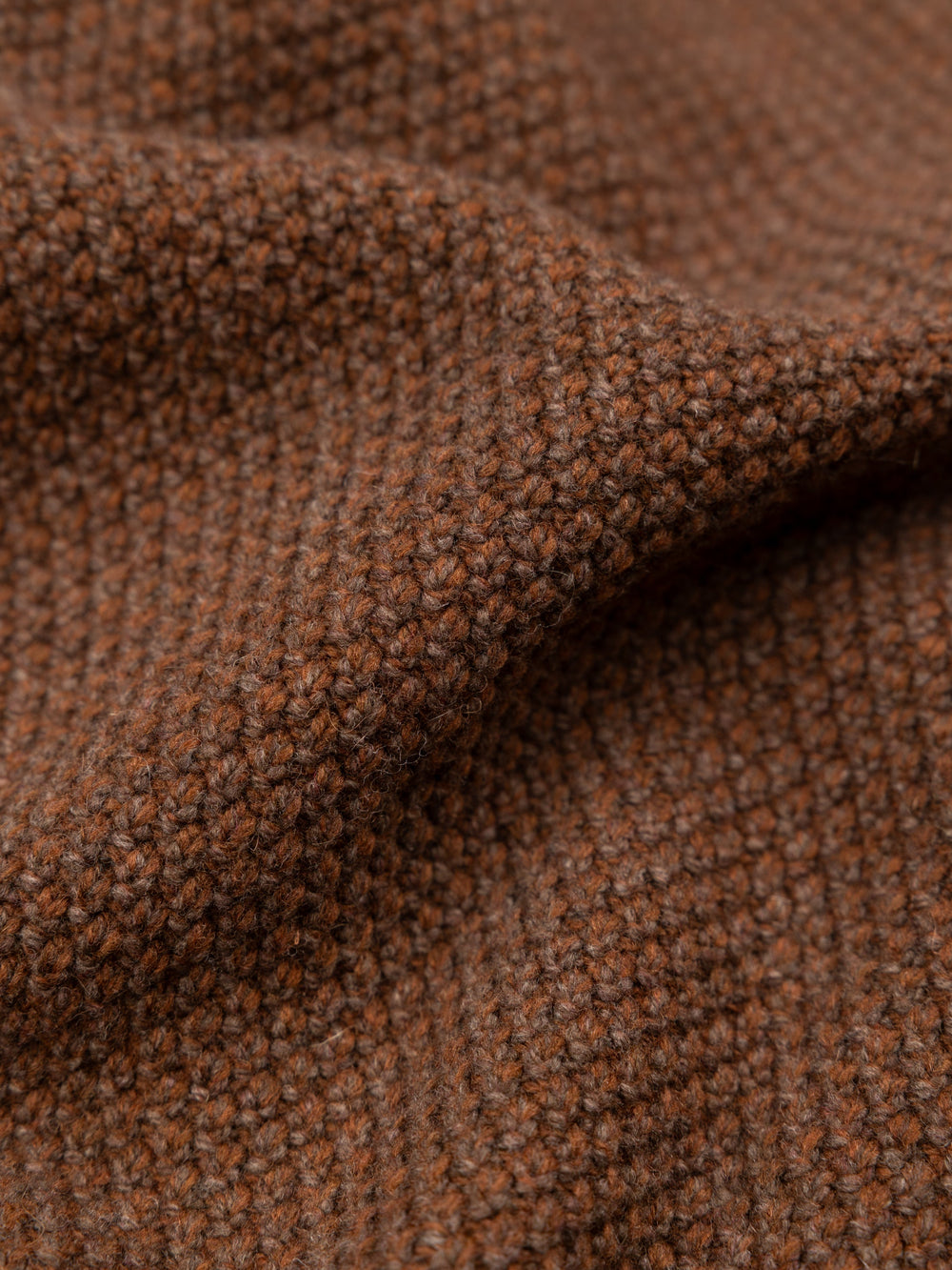 Men Wool Jumper in Brown - Barents