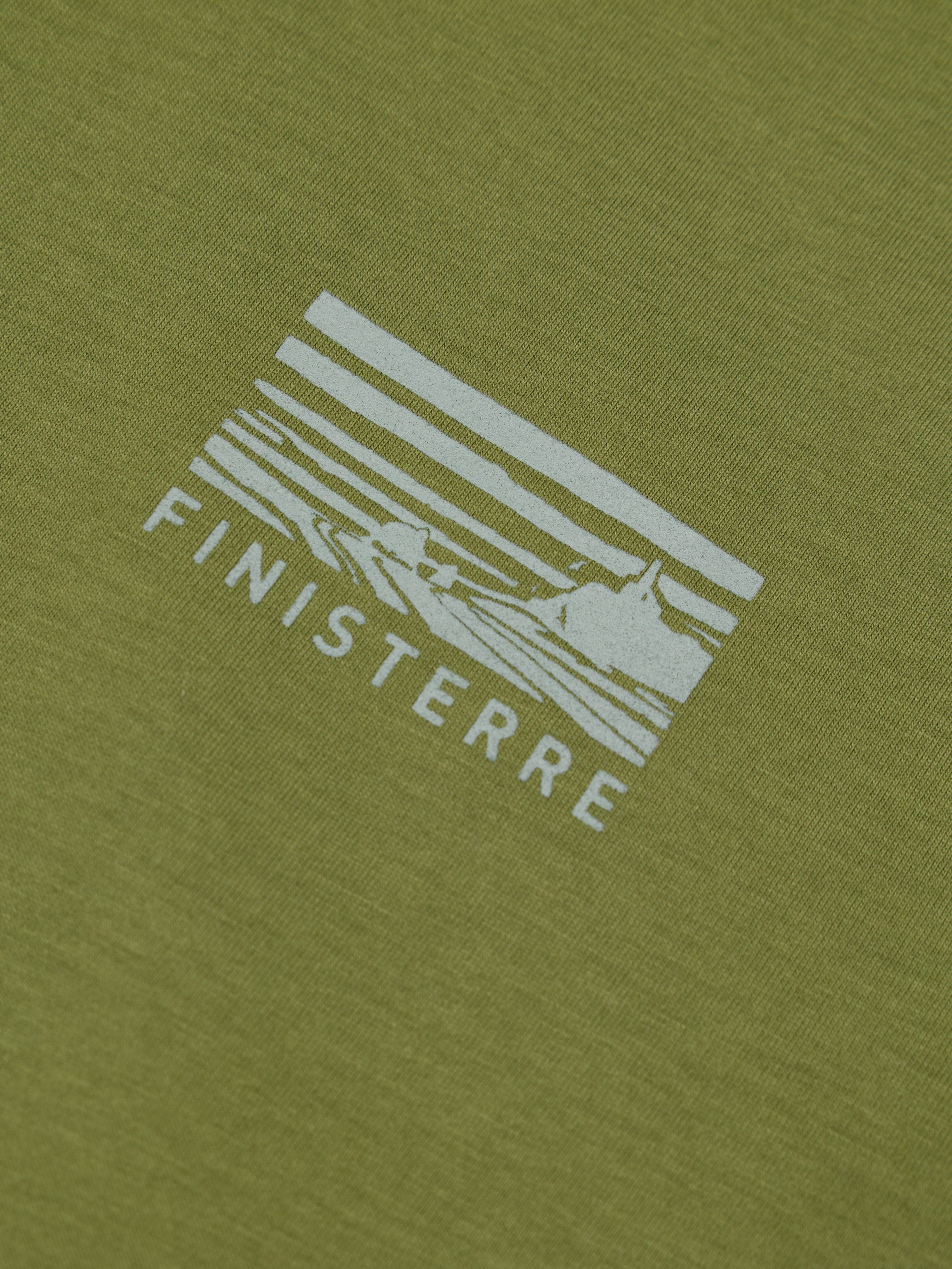 Men Organic Cotton T-Shirt in Seagrass - Cape