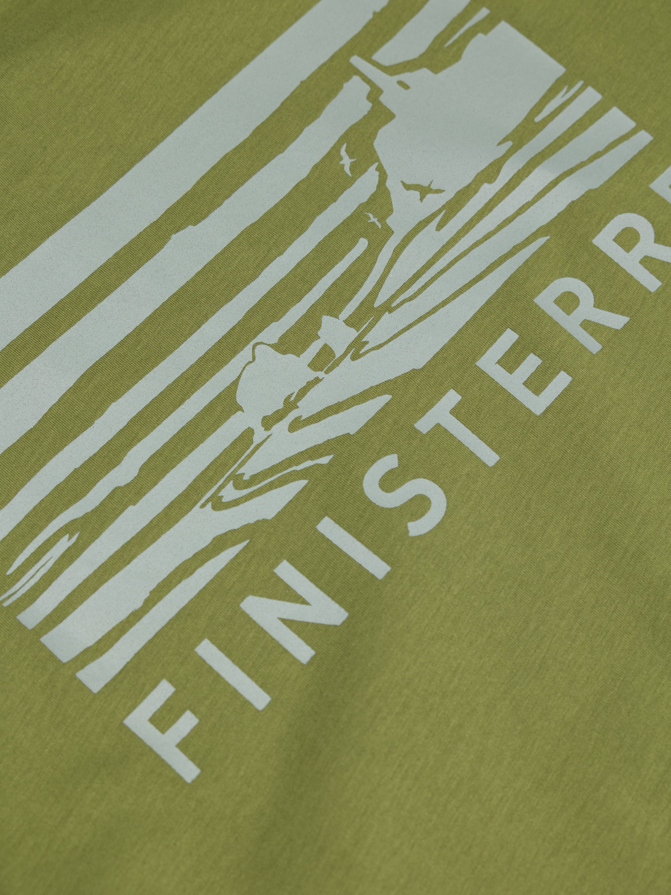 Men Organic Cotton T-Shirt in Seagrass - Cape