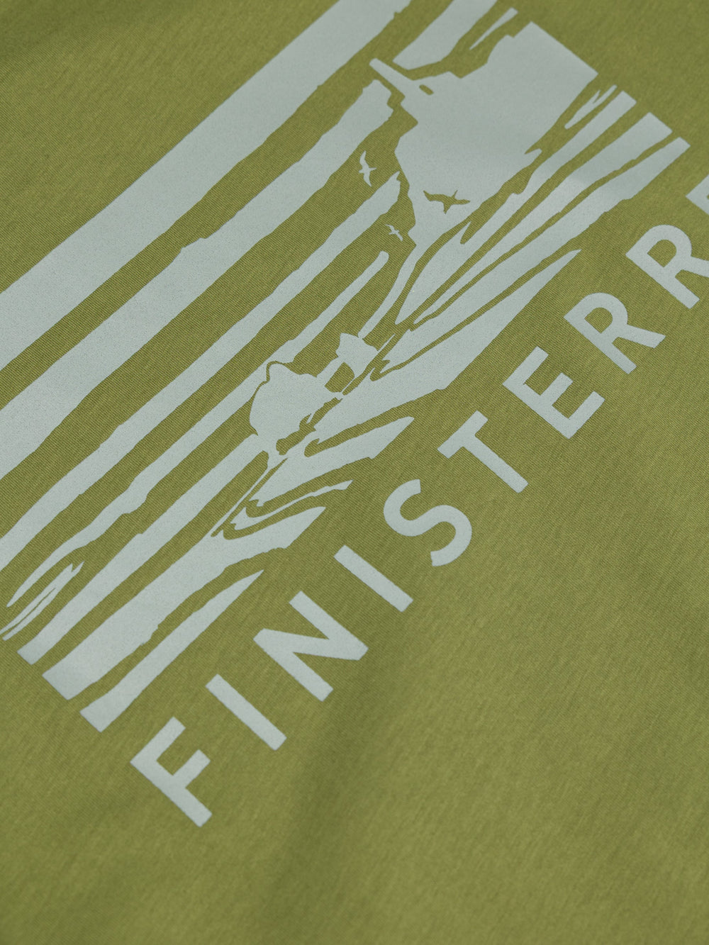 Men Organic Cotton T-Shirt in Seagrass - Cape