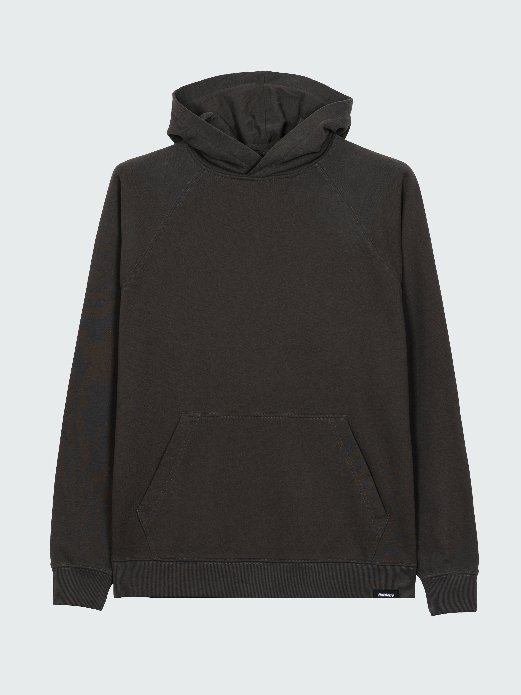 Men Organic Cotton Hoodie in Black - Coho