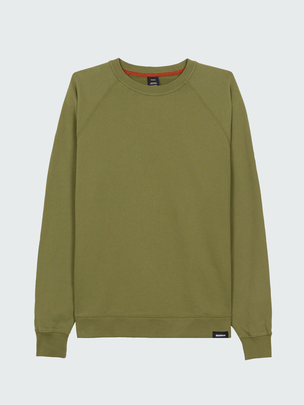 Men Organic Cotton Sweatshirt in Seagrass - Coho