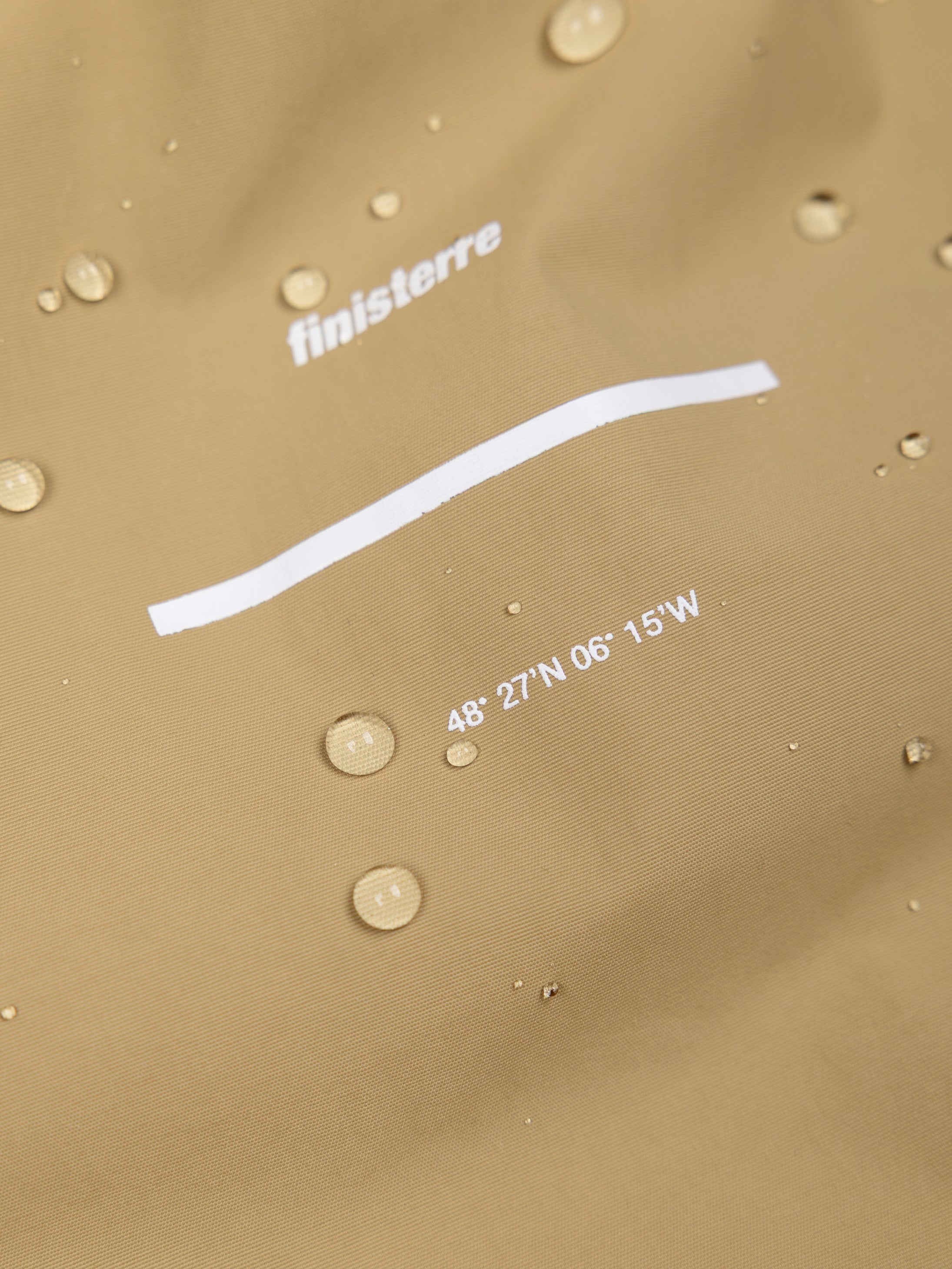 Men Recycled Waterproof Jacket in Flint