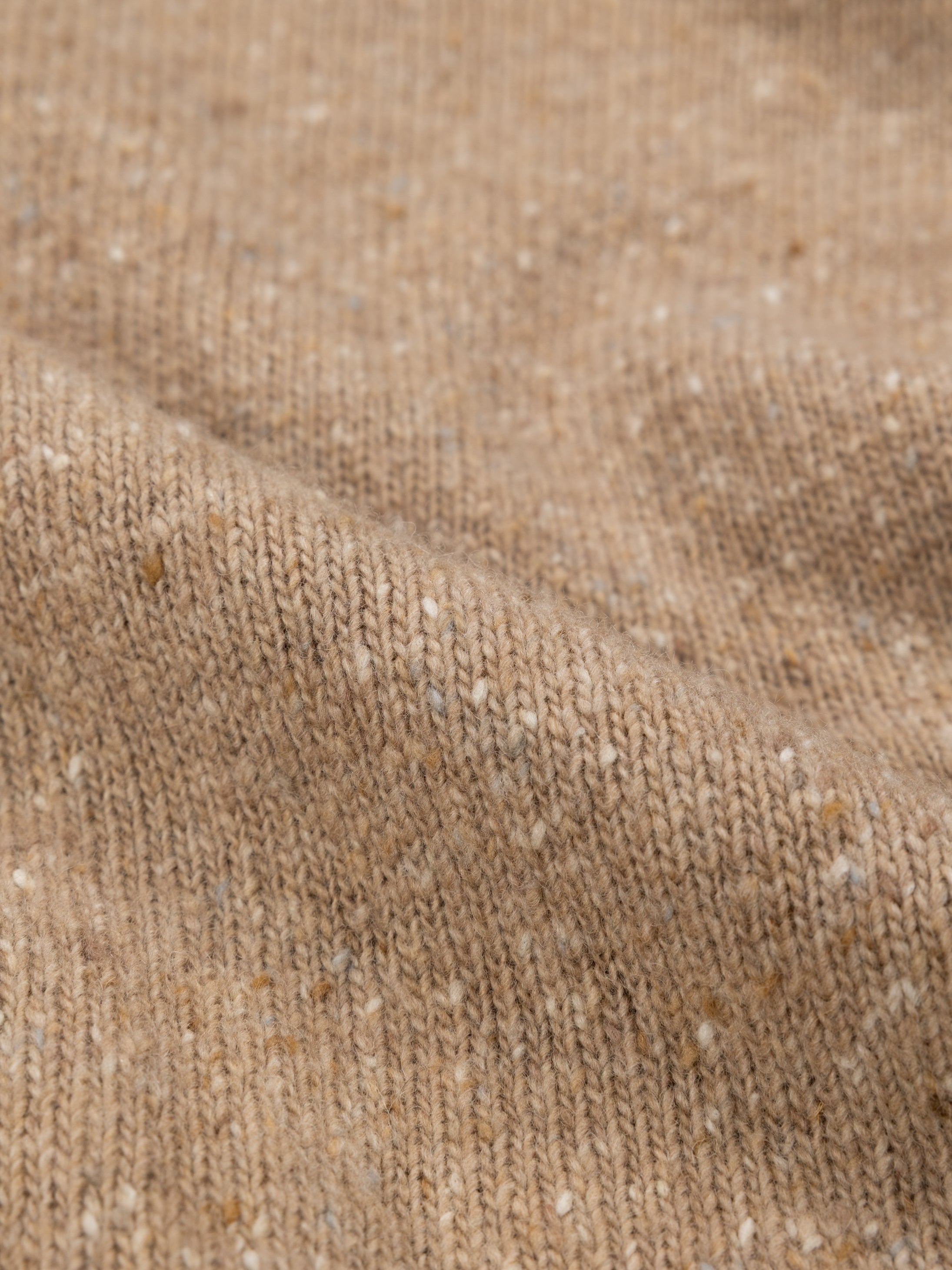 Men Wool Jumper in Taupe - Furlong