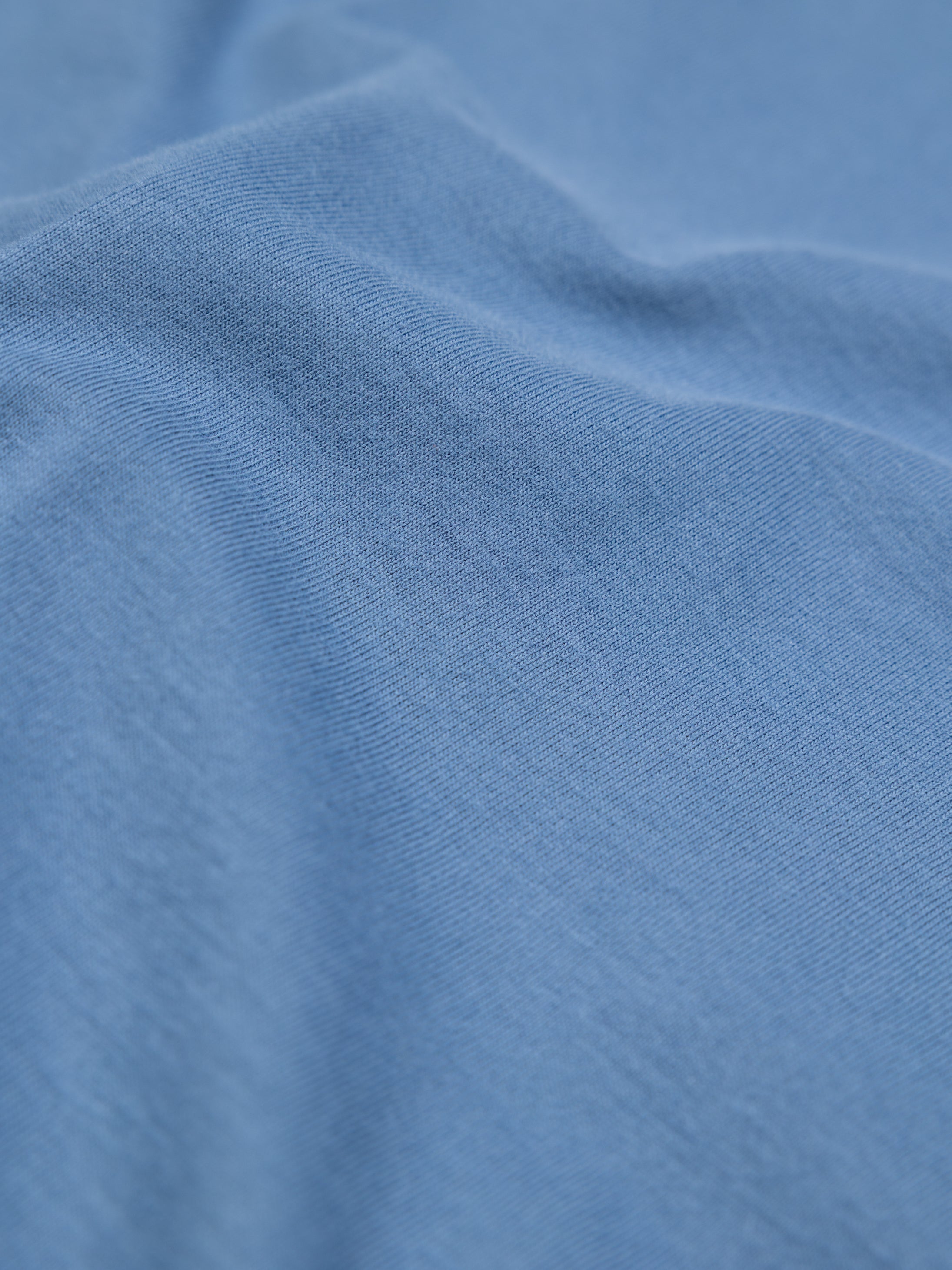 Men Organic Cotton T-Shirt in Blue - Harlyn