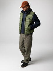 Men Recycled Gilet in Seagrass - Nimbus