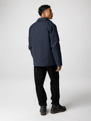 Men Recycled Insulated Jacket in Navy - Shipyard