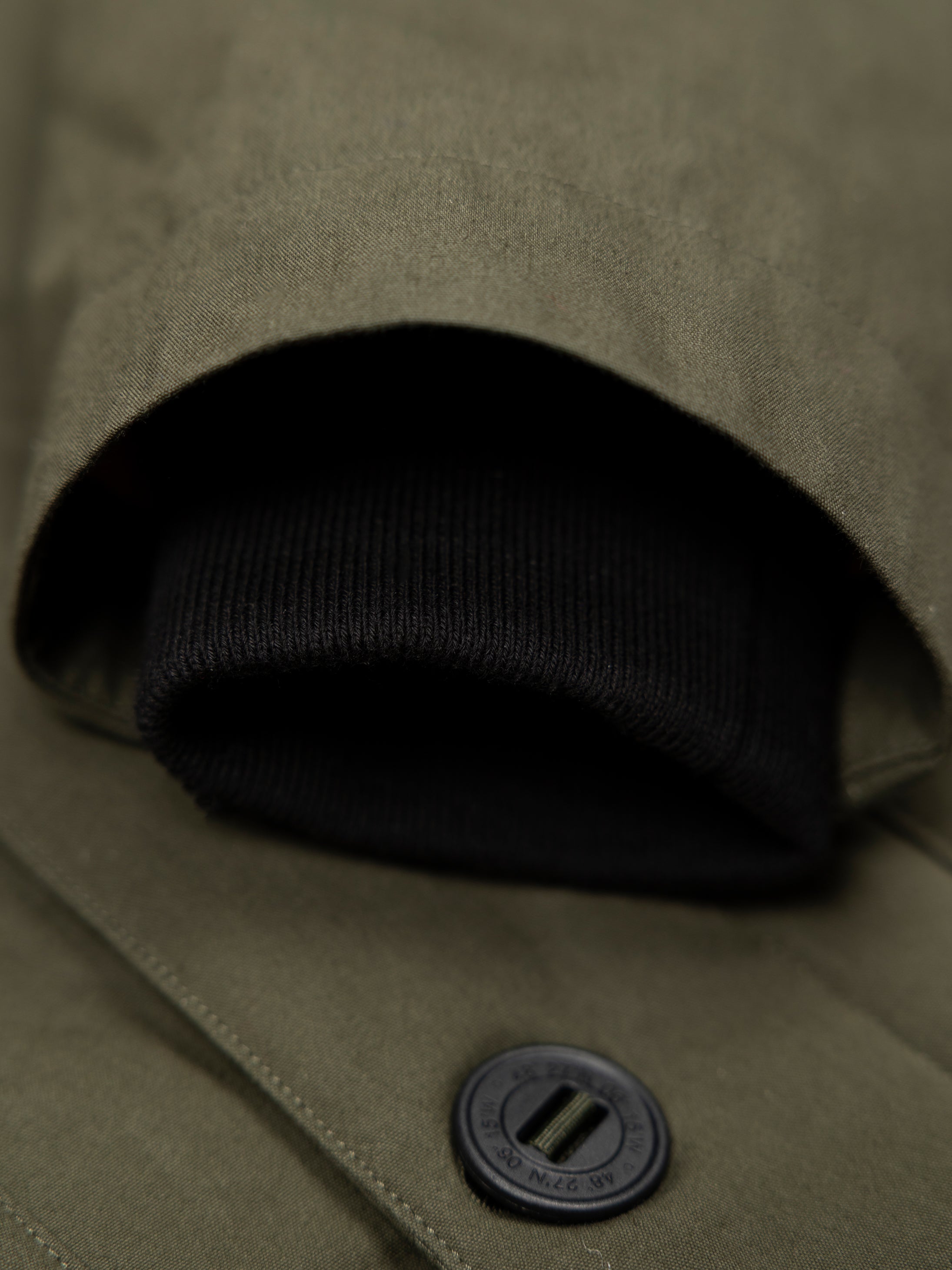 Men Recycled Insulated Jacket in Green - Shipyard