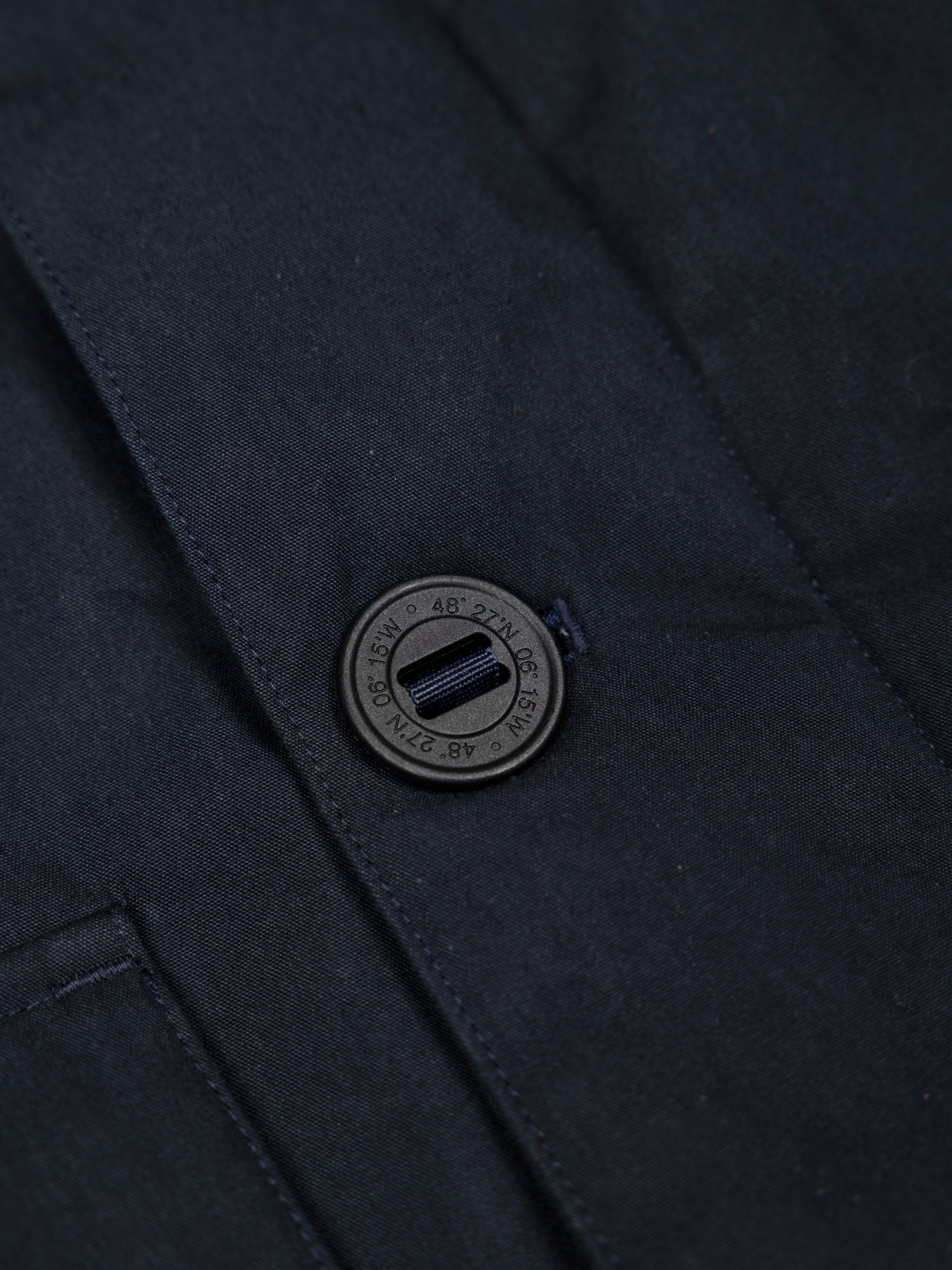 Men Recycled Insulated Gilet in Navy - Shipyard