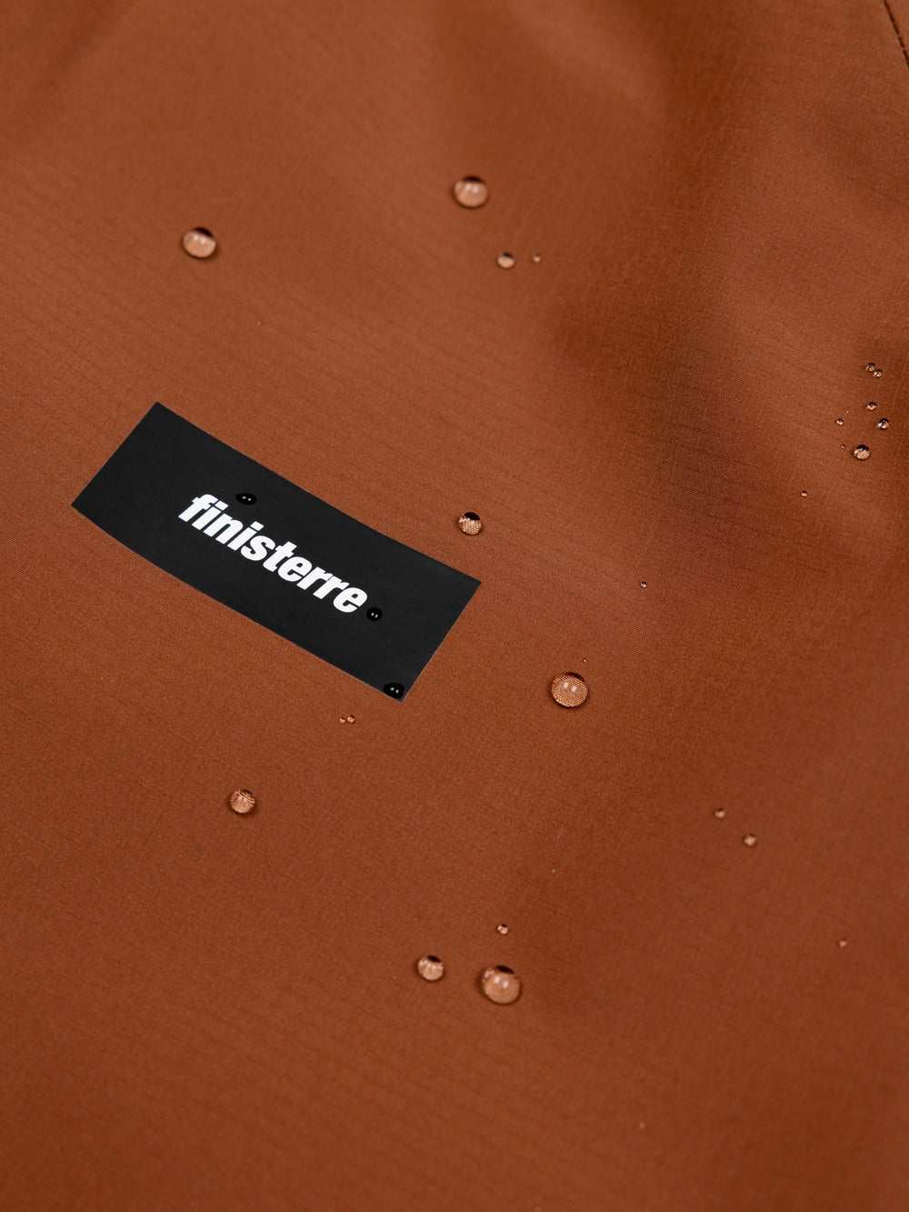 Men Recycled Waterproof Jacket in Pecan - Skybird