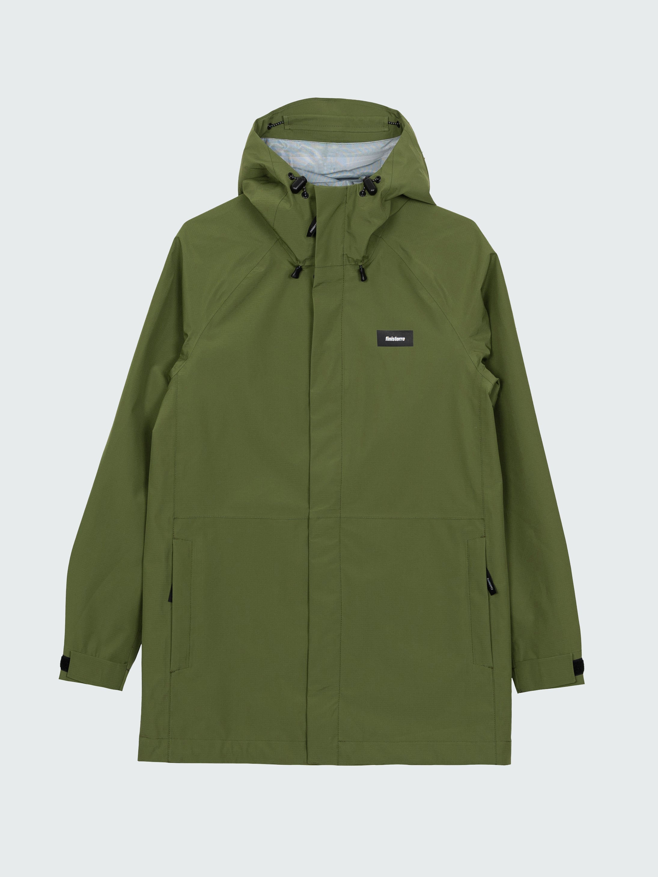 Women Recycled Waterproof Jacket in Seagrass - Skybird