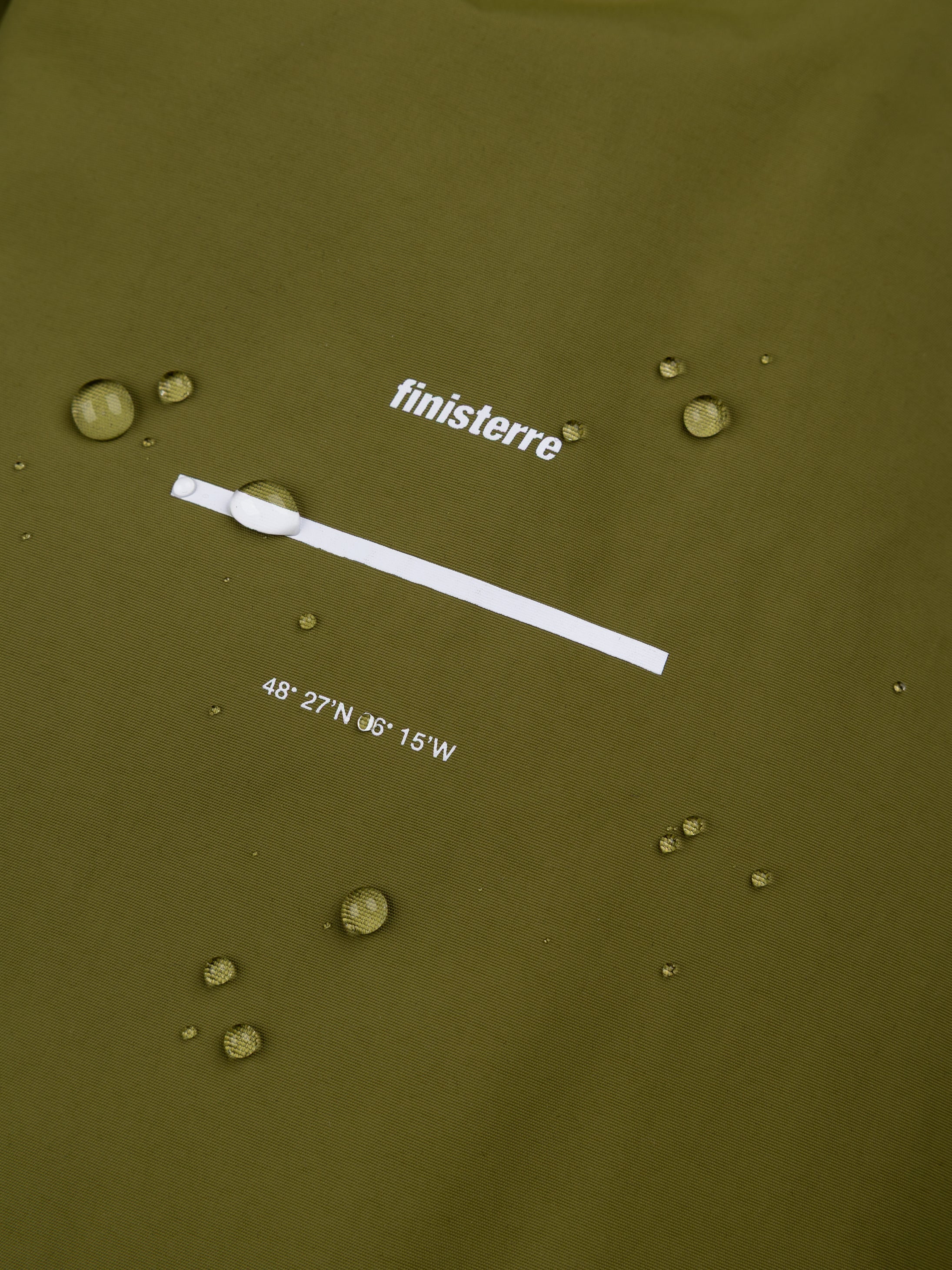 Women Recycled Waterproof Parka in Green - Skye