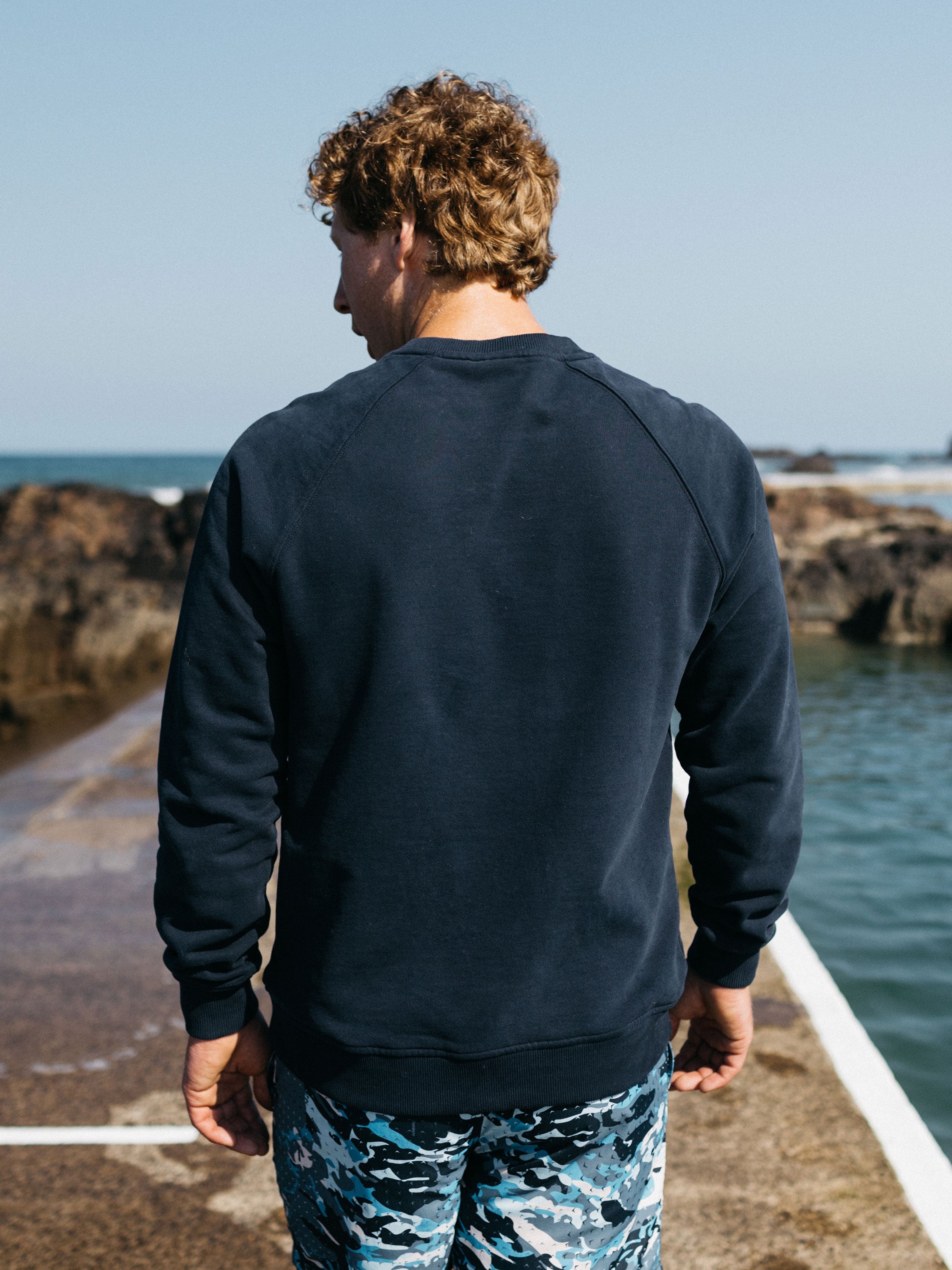 Men Coho Sweatshirt in Navy