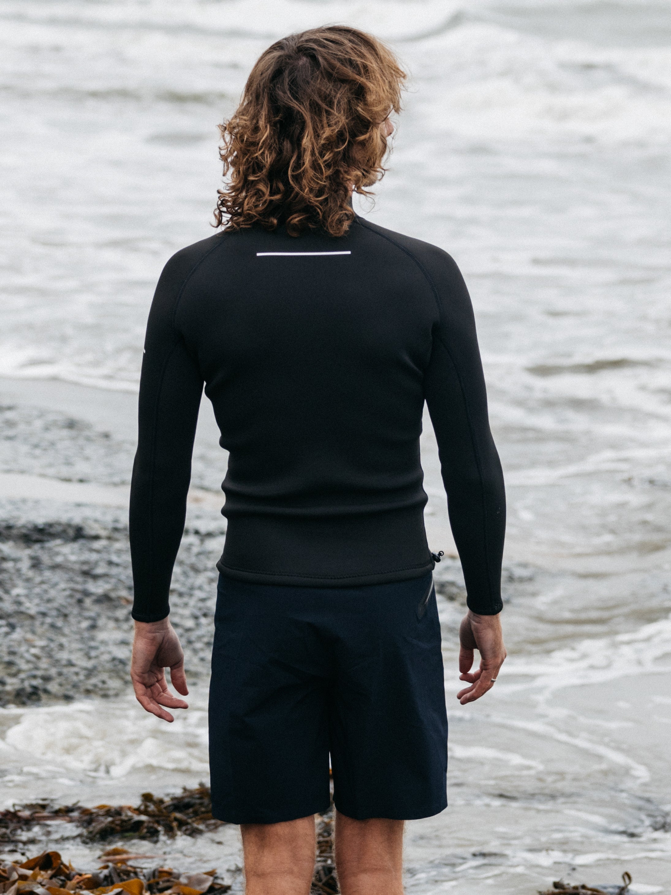 Men Nieuwland 2e Yulex Long Sleeve Top in Black