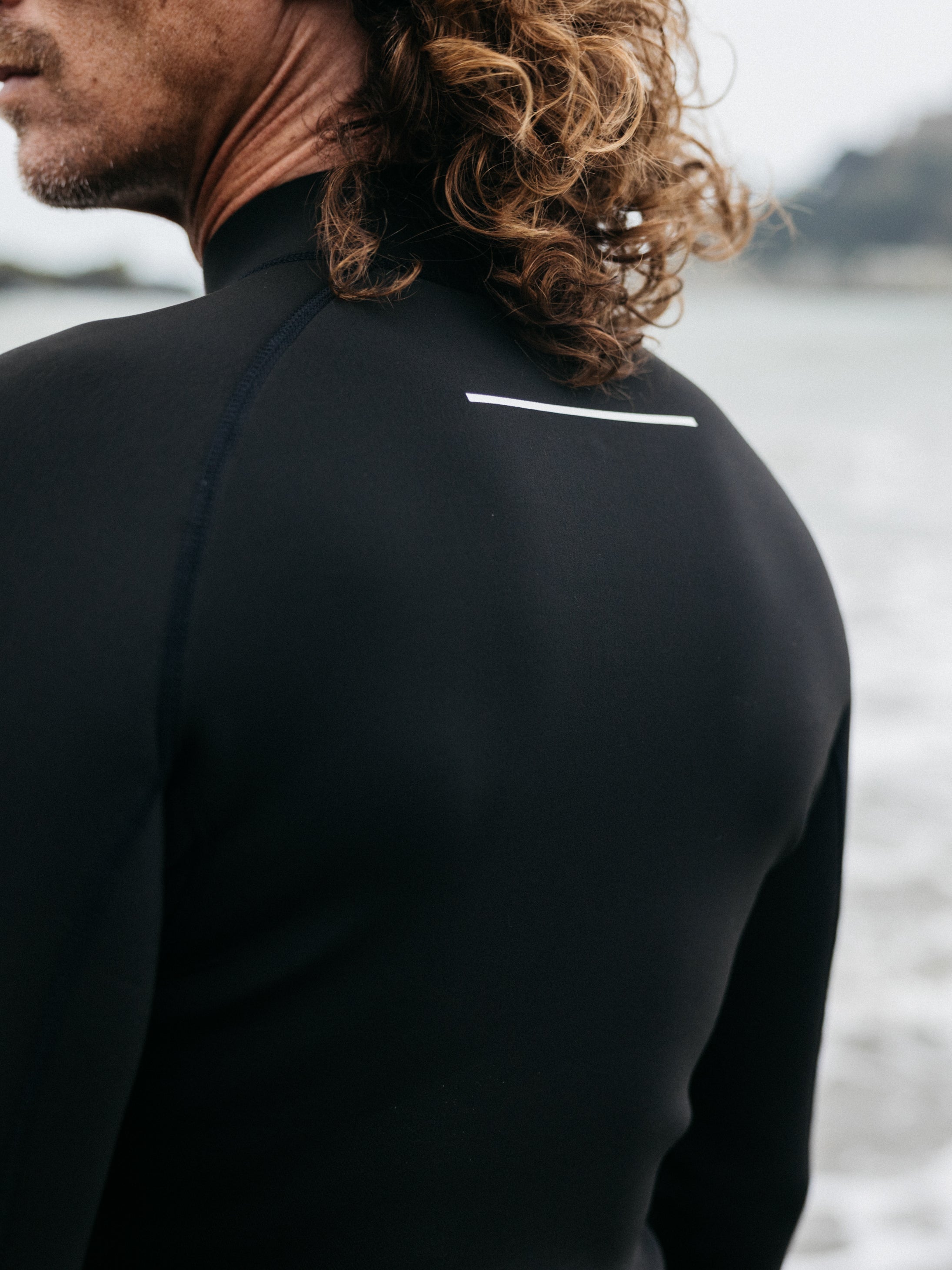 Men Nieuwland 2e Yulex Long Sleeve Top in Black