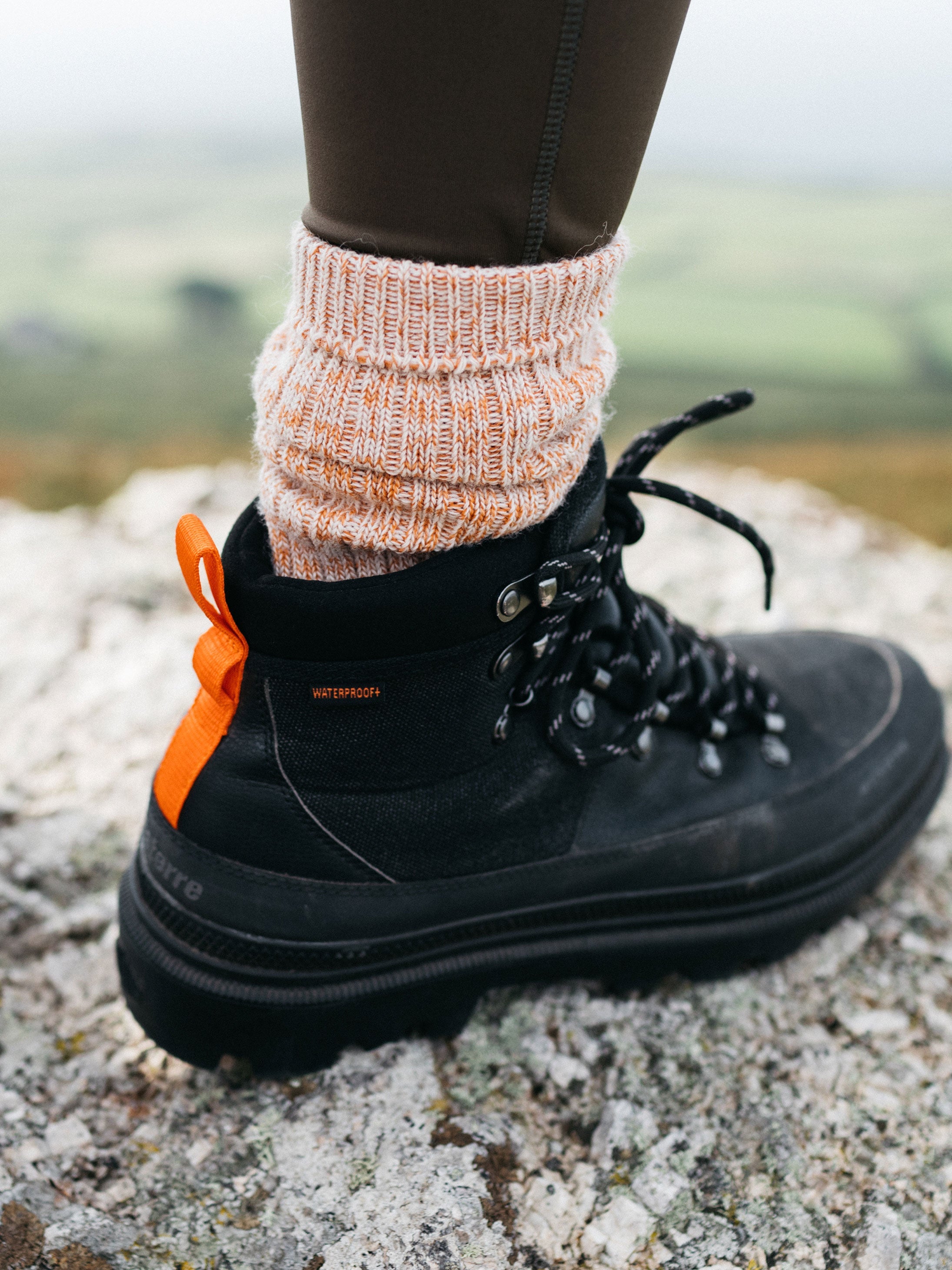 Men/Women Kelson Sock in Dark Flame Marl